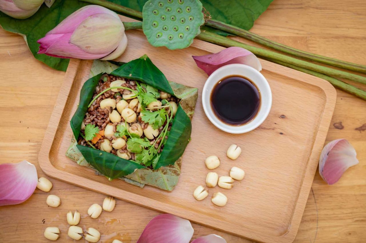 Cơm sen Đồng Tháp